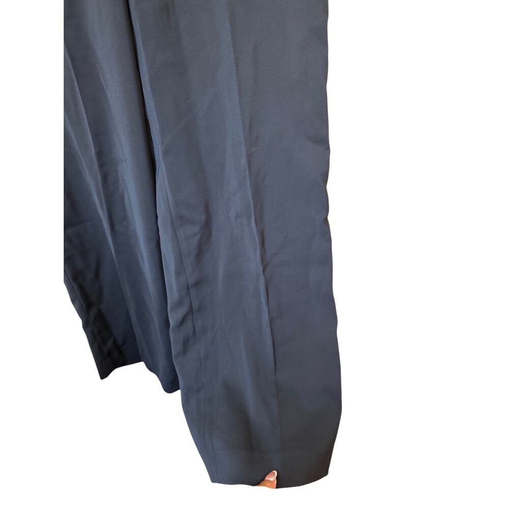 Quince Stretch Crepe Classic Trouser Pants Black Size 8 NWT - Picture 10 of 12